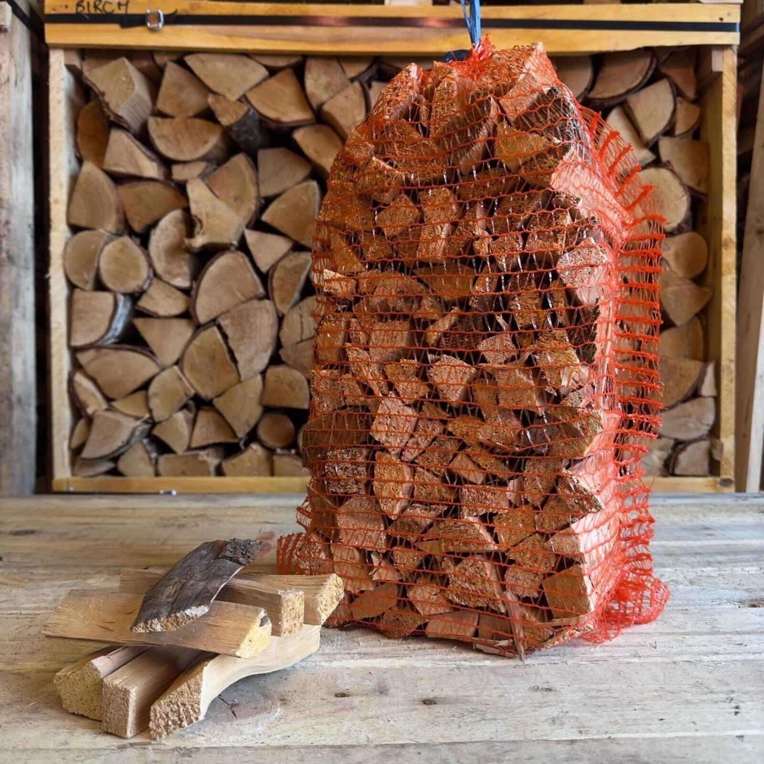 Kiln Dried Kindling Net | Premium Hardwood Kindling | UK Delivery Available