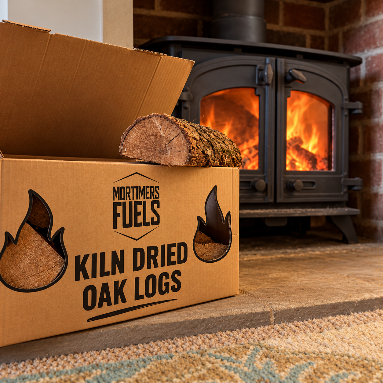 Kiln Dried Oak Logs