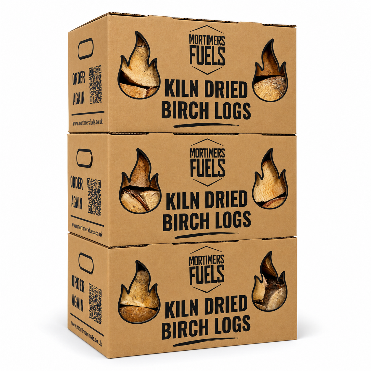 Kiln Dried Birch Logs