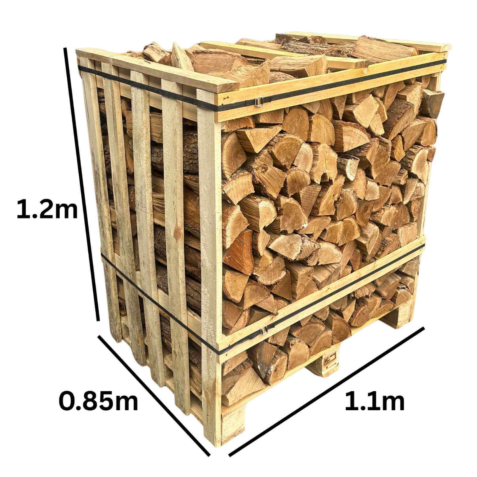 Kiln Dried Oak Crate