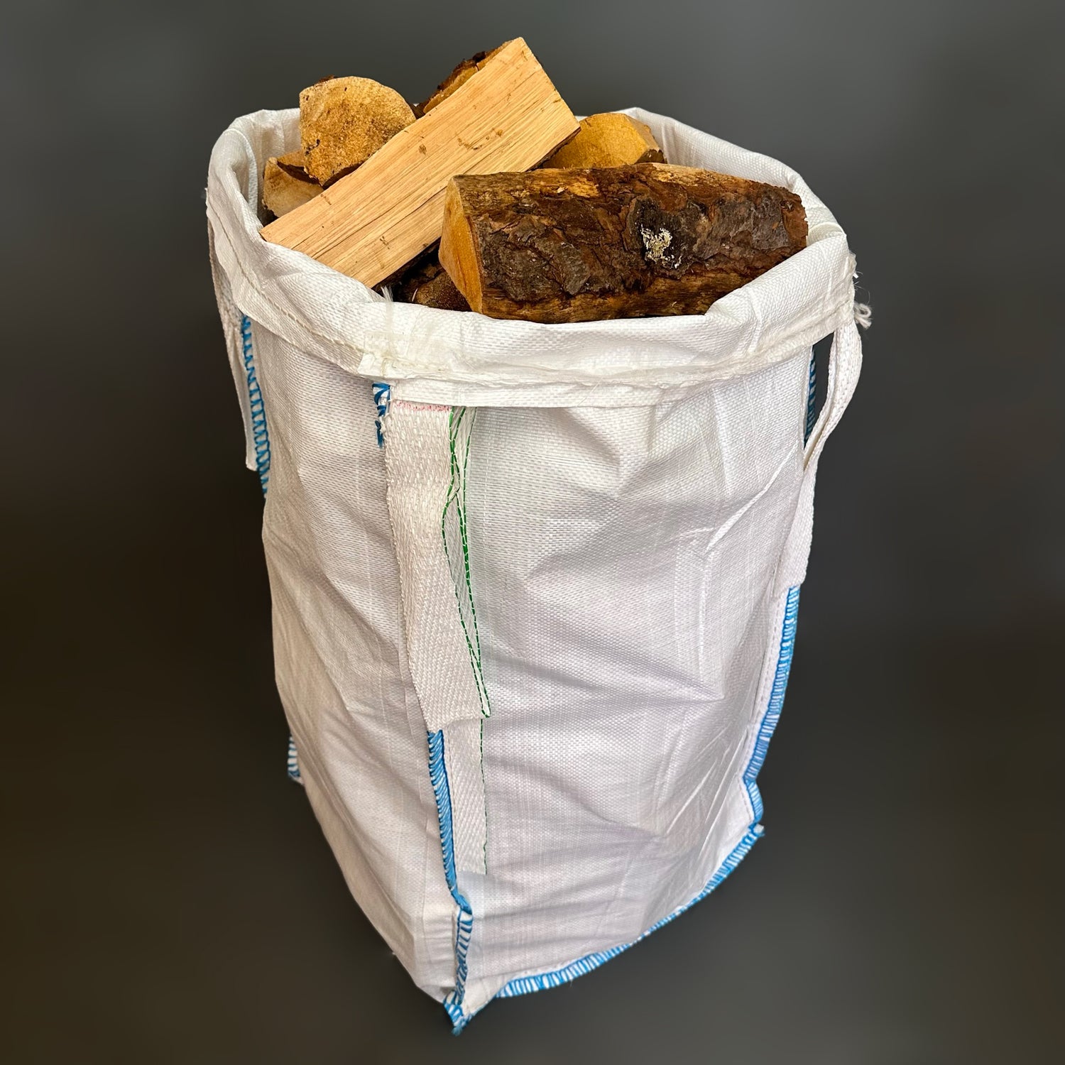 Alder Barrow Bag of kiln-dried logs from Mortimers Fuels, ideal for efficient home heating.